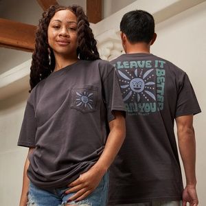 NWT Parks Project Better Rays Tee in graphite size L